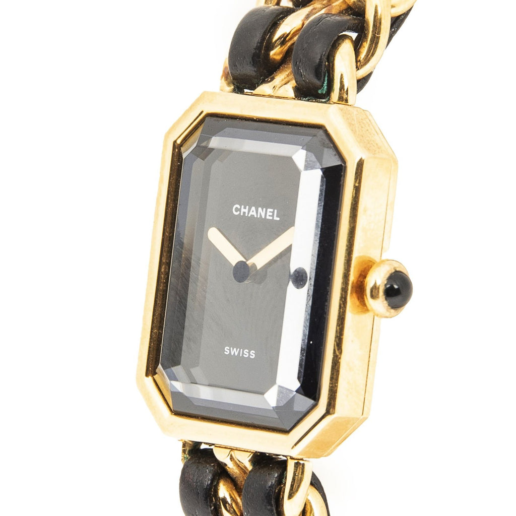 Chanel Premier Black Gold Plated Bracelet — view 2