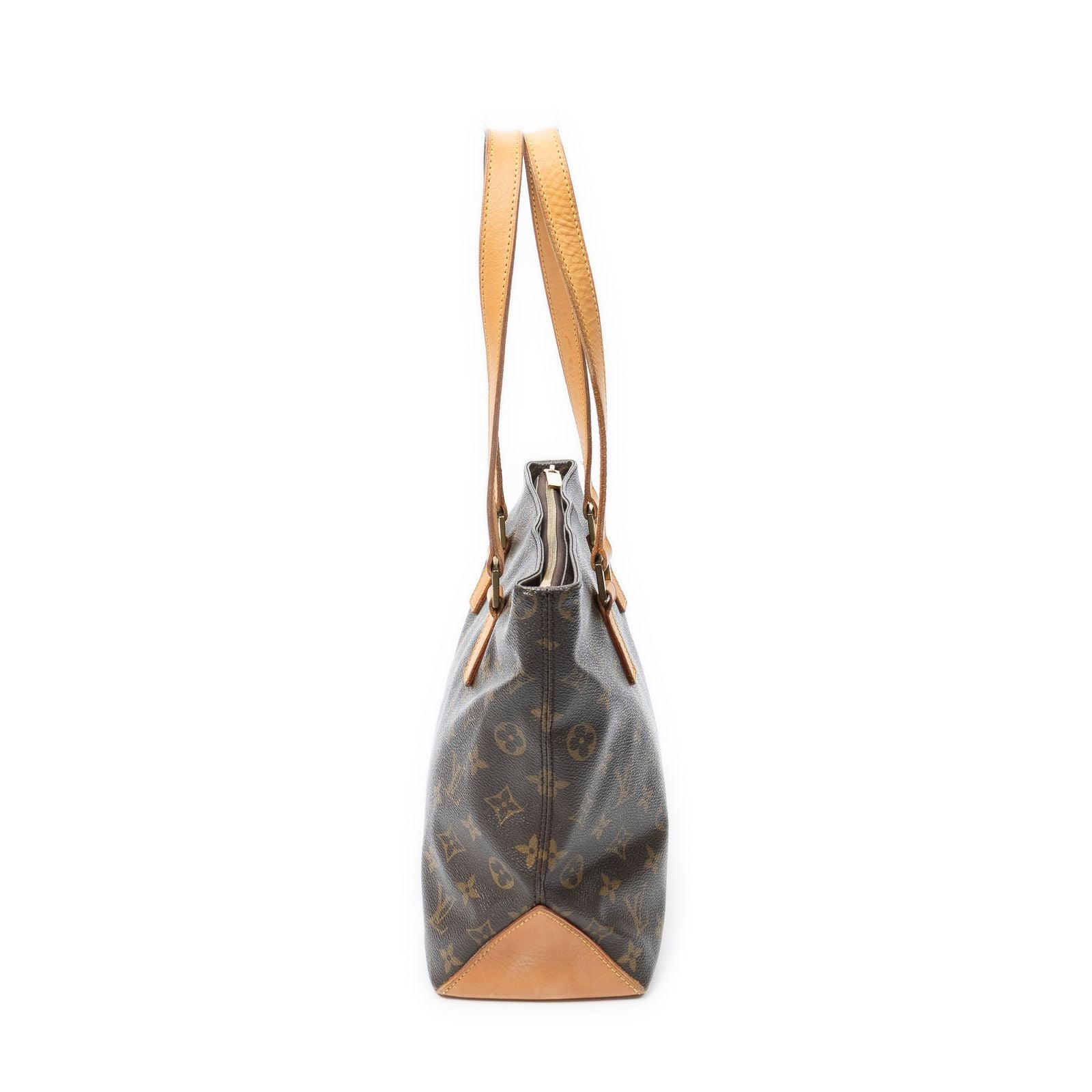 Louis Vuitton Cabas Piano Brown Monogram Canvas Tote — view 3