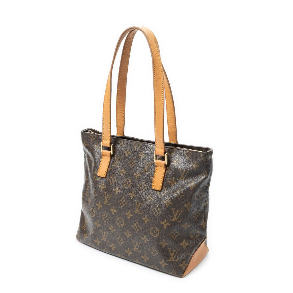 Louis Vuitton Cabas Piano Brown Monogram Canvas Tote — view 2