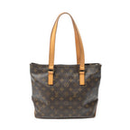 Louis Vuitton Cabas Piano Brown Monogram Canvas Tote — view 5
