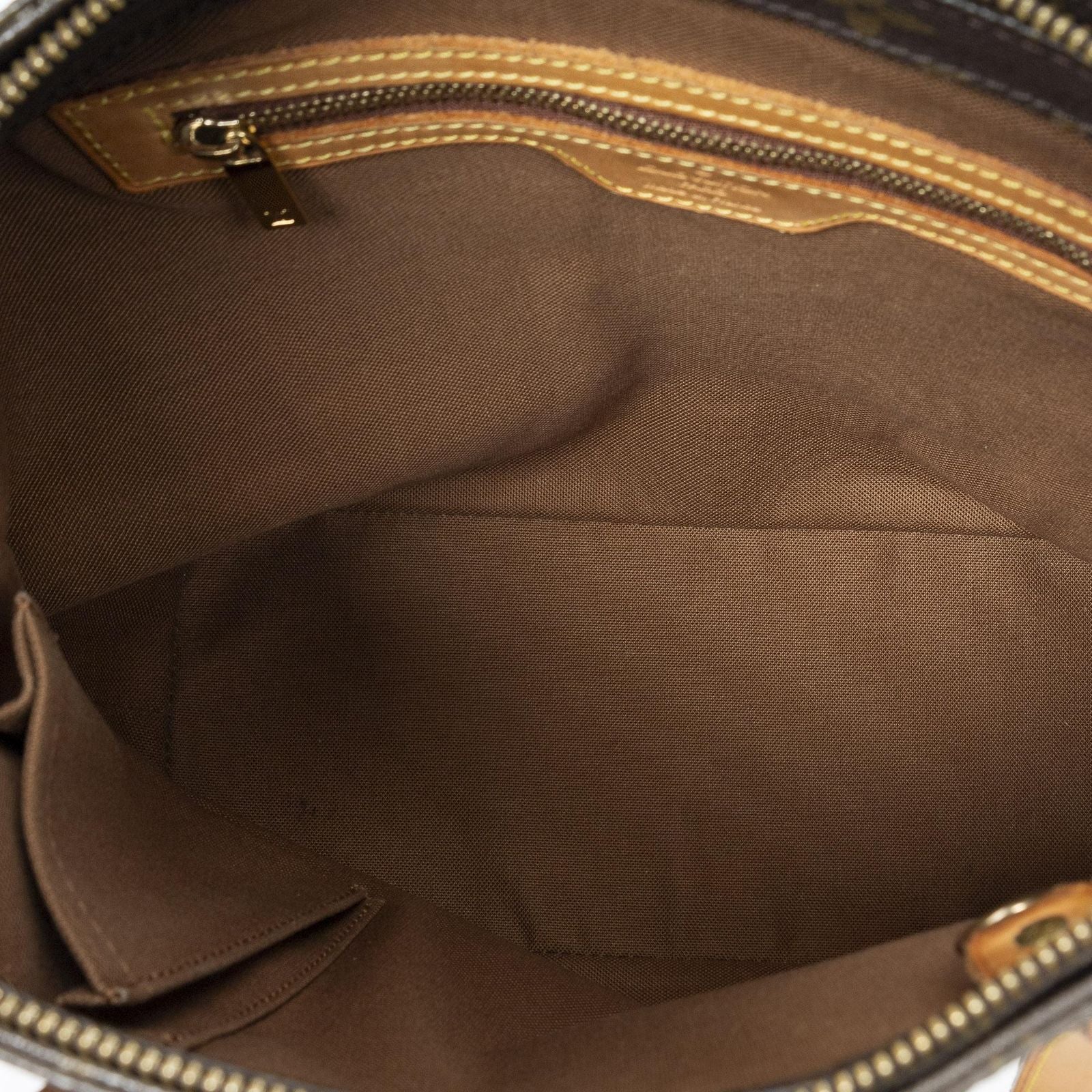 Louis Vuitton Cabas Piano Brown Monogram Canvas Tote — view 9