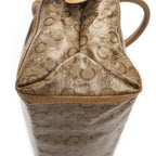 Celine Vintage Carriage Bowler Beige C Coated Canvasb Shoulder — view 8