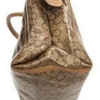 Celine Vintage Carriage Bowler Beige C Coated Canvasb Shoulder — view 7
