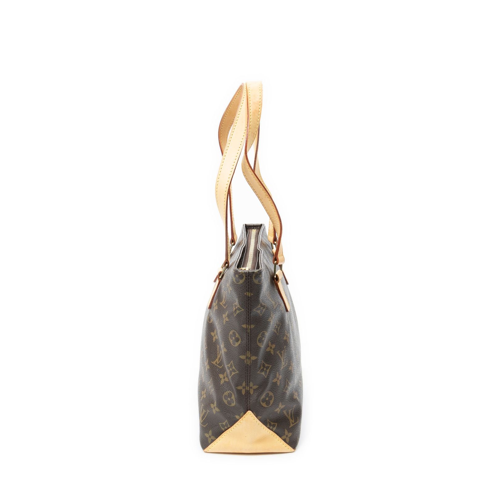 Louis Vuitton Cabas Piano Brown Monogram Canvas Tote — view 4