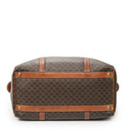 Celine Boston Brown Macadam Canvas Shoulder — view 6