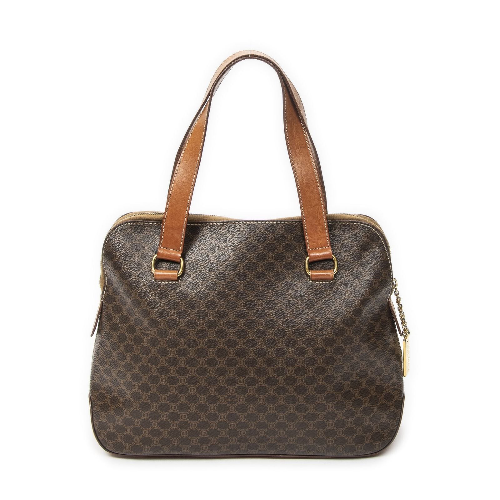 Celine Dome Tote Brown — view 5