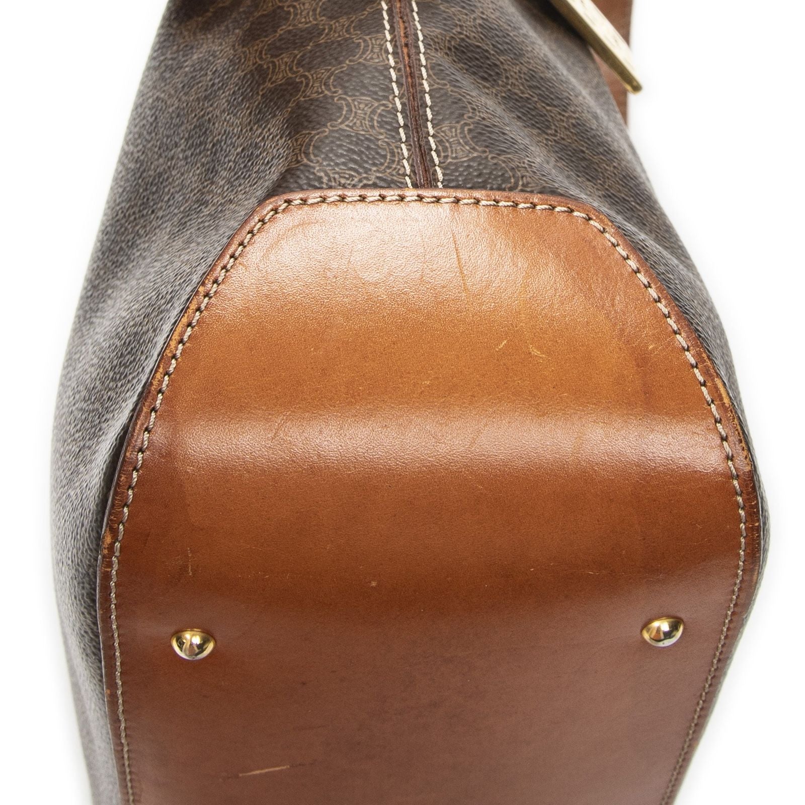 Celine Dome Tote Brown — view 8