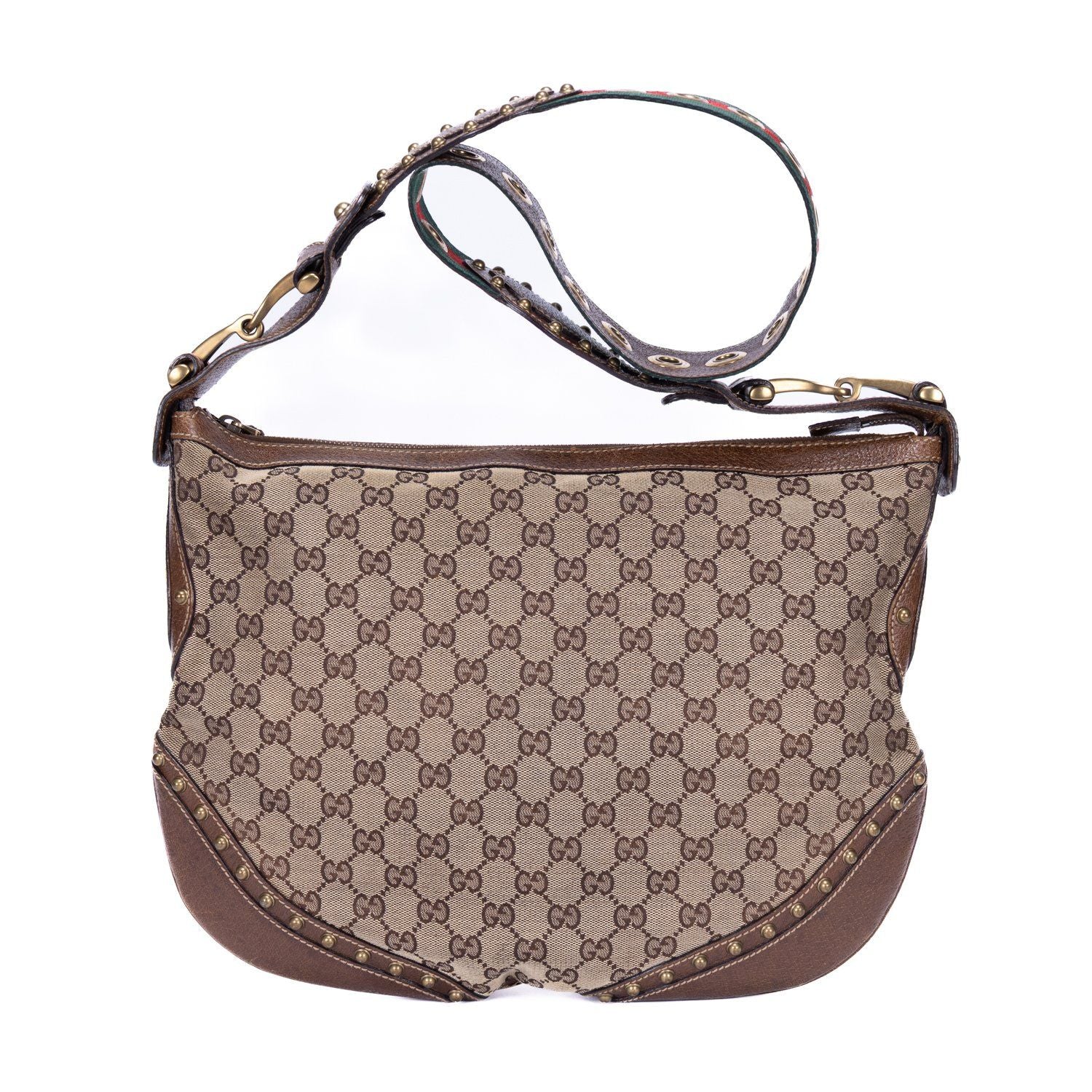 Gucci Pelham Messenger Beige Brown Monogram Canvas