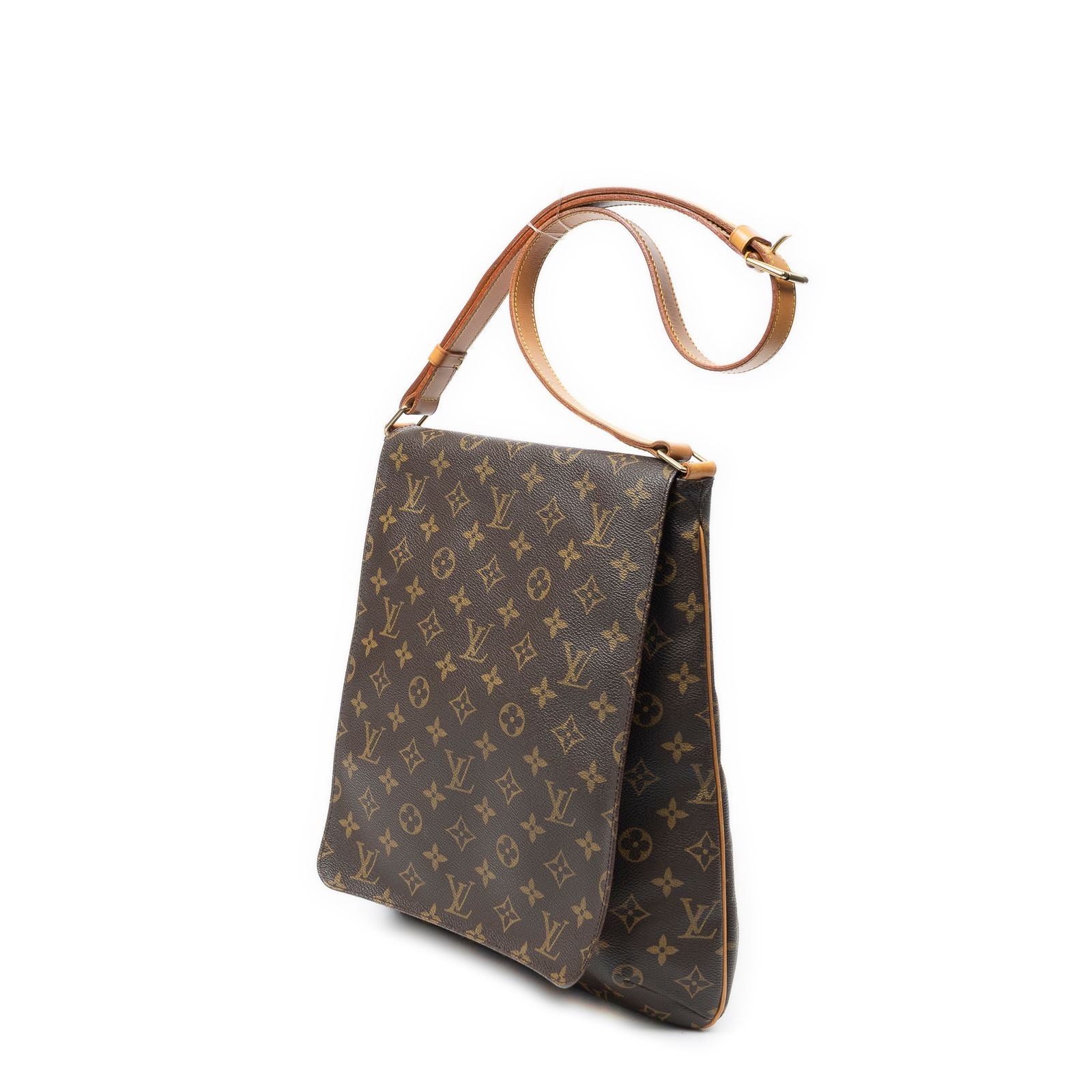 Louis Vuitton Musette Brown Monogram Canvas Messenger — view 2