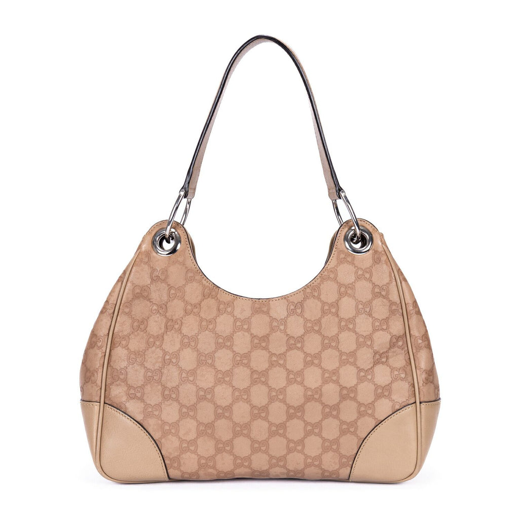 Gucci Colbert Hobo Beige Guccissima — view 5