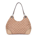 Gucci Colbert Hobo Beige Guccissima — view 5