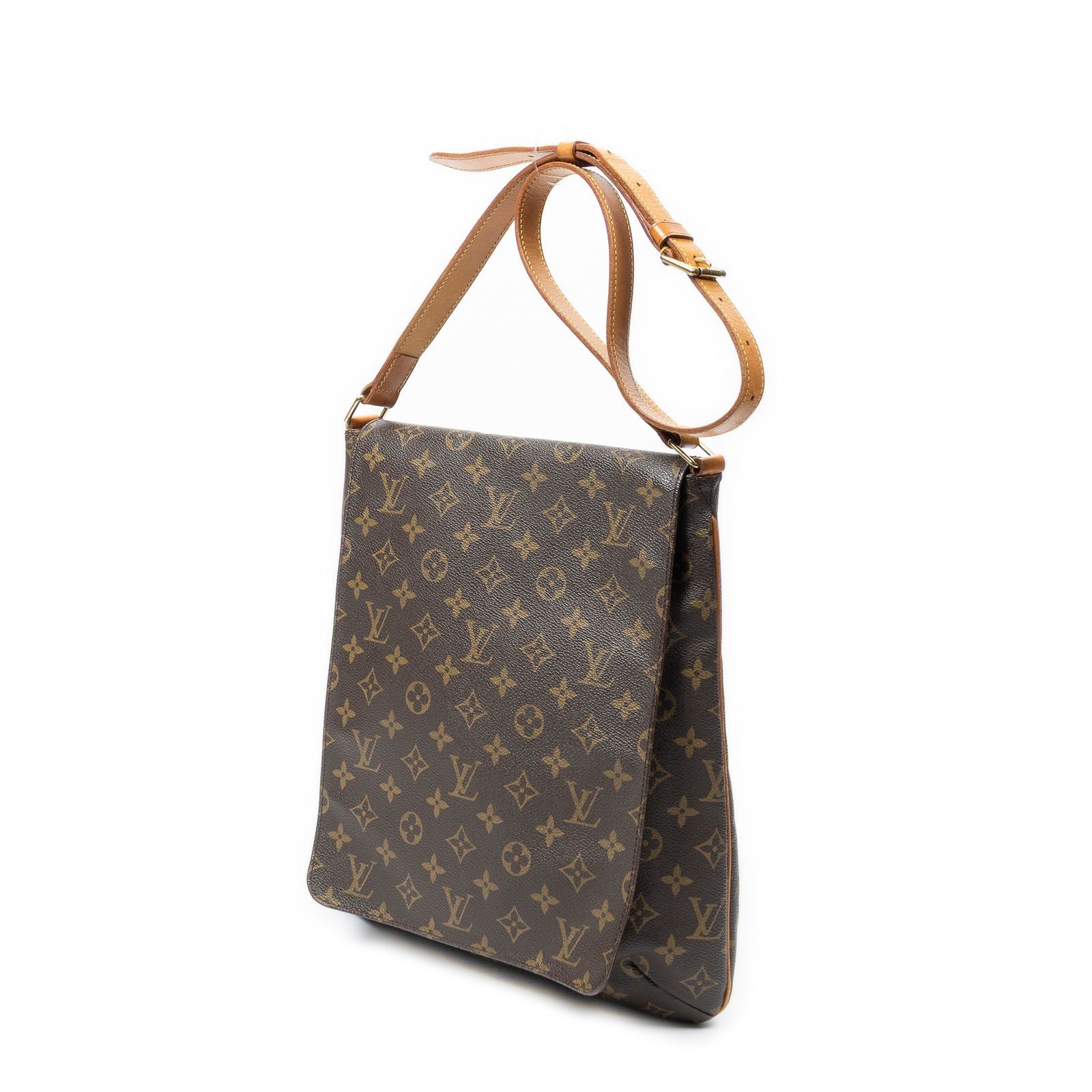 Louis Vuitton Musette Brown Monogram Canvas Messenger — view 2