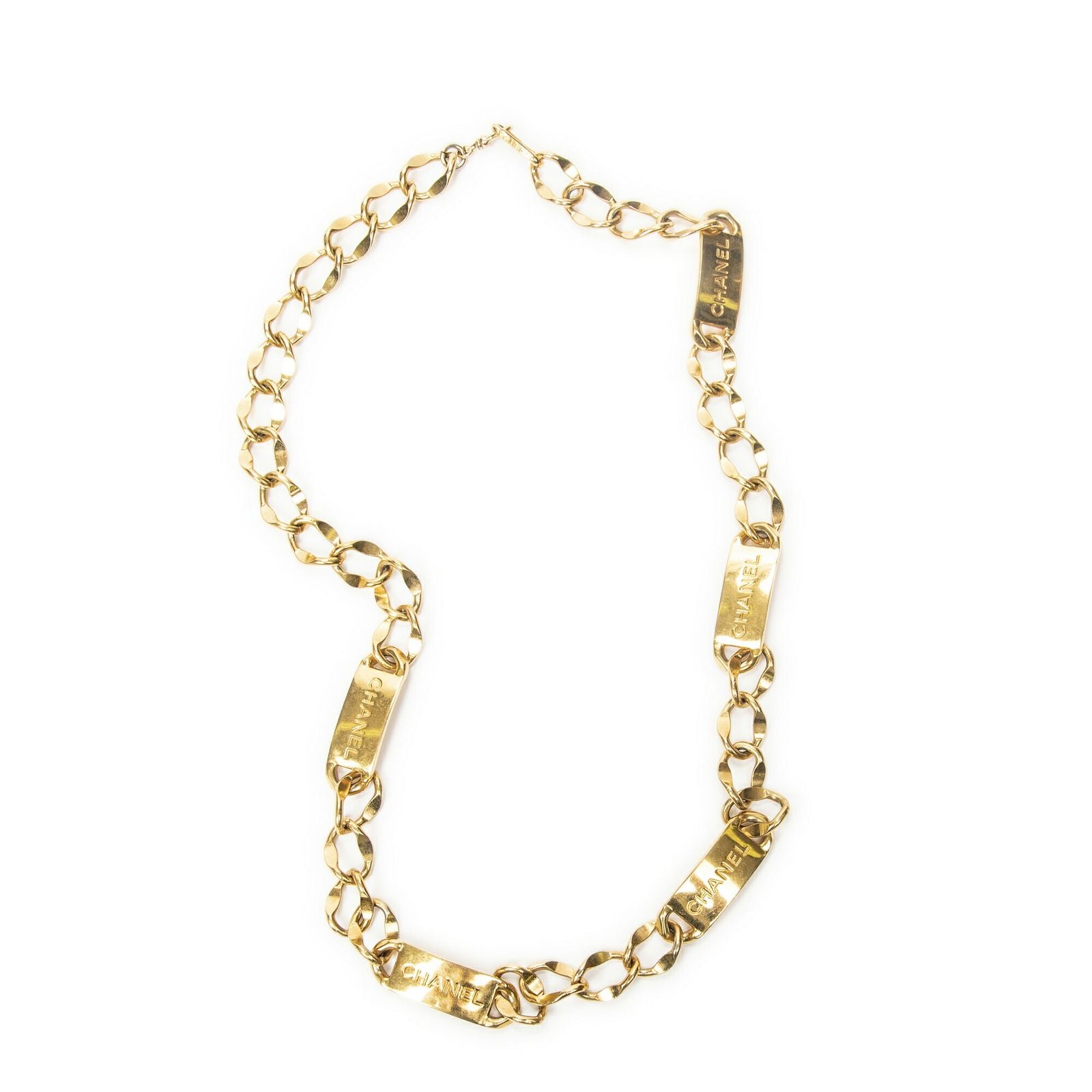 Chanel Chain Belt Gold Plated