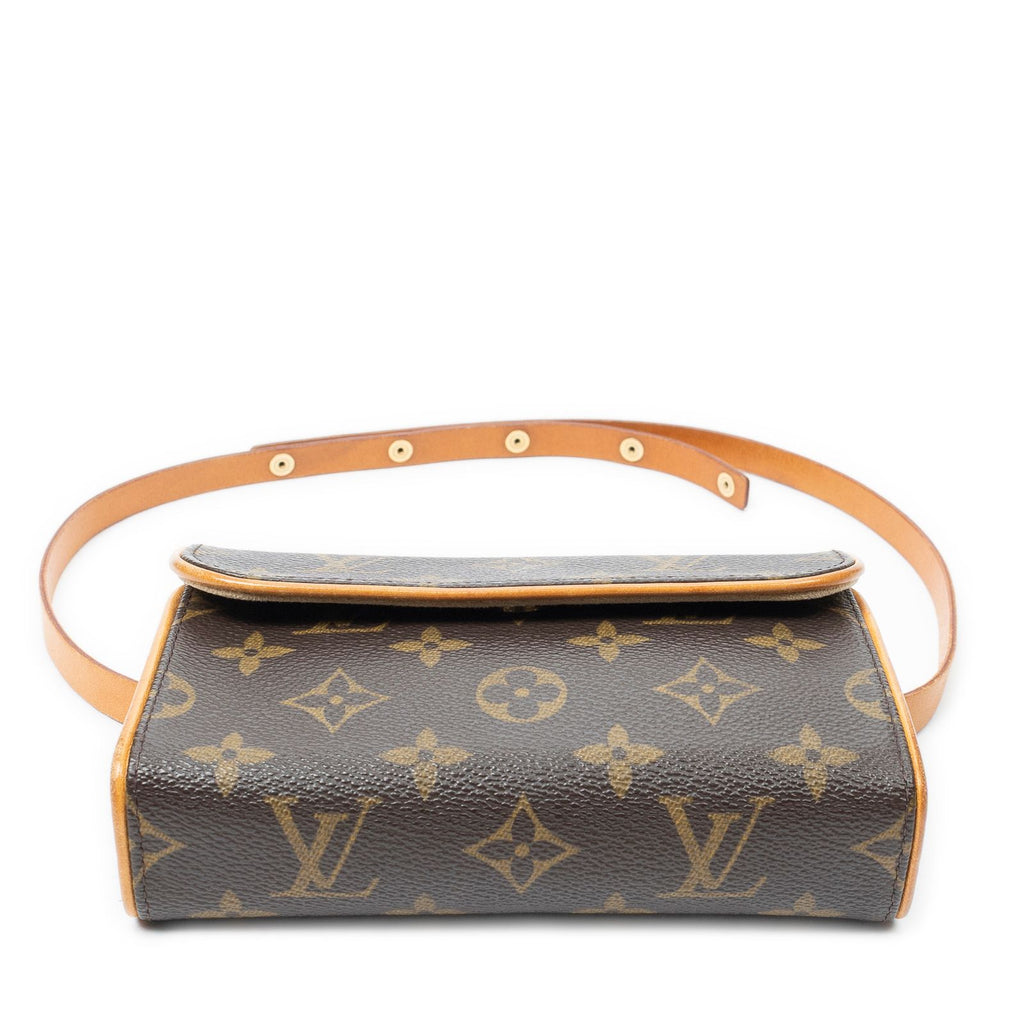 Louis Vuitton Pochette Florentine Brown Monogram Canvas Handbag — view 3