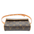 Louis Vuitton Pochette Florentine Brown Monogram Canvas Handbag — view 3