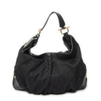 Gucci Large Jackie Hobo Black GG Canvas — view 5