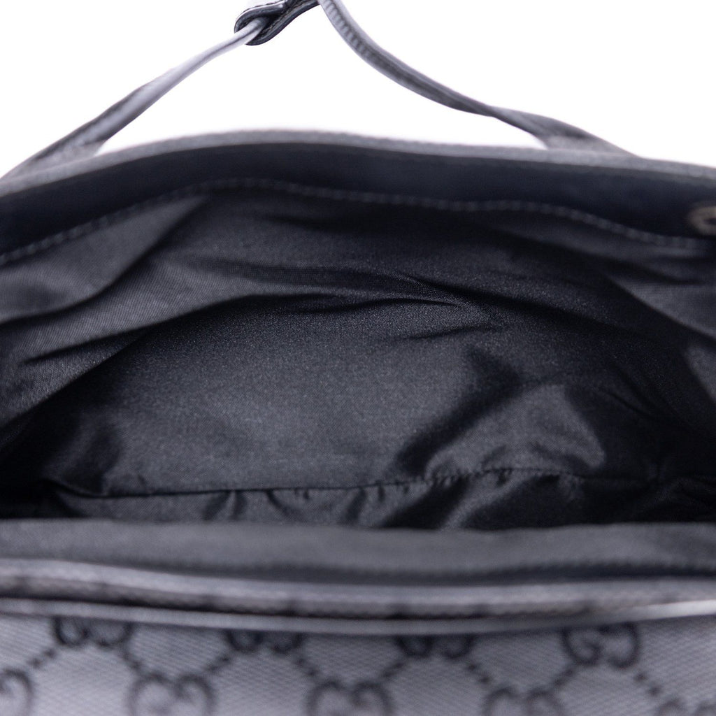 Gucci Front Pocket Backpack Black Monogram Canvas — view 9