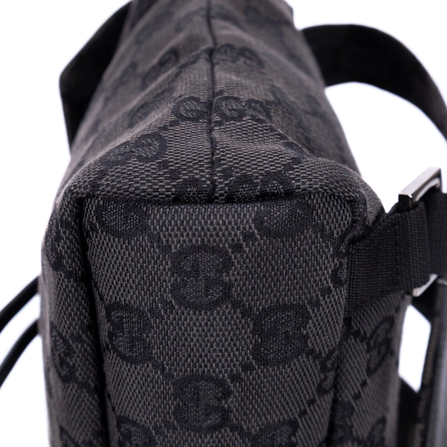 Gucci Front Pocket Backpack Black Monogram Canvas — view 7