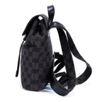 Gucci Front Pocket Backpack Black Monogram Canvas — view 3