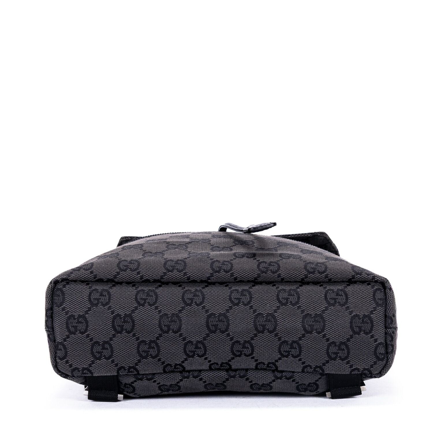 Gucci Front Pocket Backpack Black Monogram Canvas — view 6
