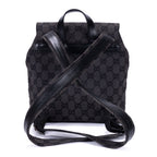 Gucci Front Pocket Backpack Black Monogram Canvas — view 5