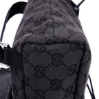 Gucci Front Pocket Backpack Black Monogram Canvas — view 8