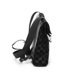Gucci Jackie Backpack Black GG Suede Leather — view 4