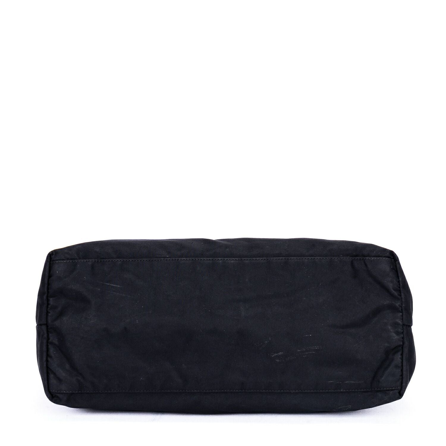 Prada Shopping Tote Black Nylon Canvas — view 6