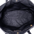 Prada Shopping Tote Black Nylon Canvas — view 9