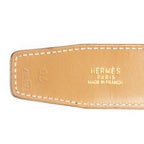 Hermes Constance Belt 32 Black Brown Box Leather — view 4