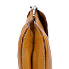 Prada CC Logo Fringe Chain Shoulder Beige Vitello Daino Messenger — view 8