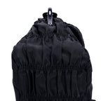 Prada Tessuto Gaufre Chain Bag Black Nylon Canvas — view 8