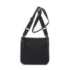 Gucci Front Slip Pocket Crossbody Black GG Canvas — view 5
