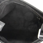 Gucci Front Slip Pocket Crossbody Black GG Canvas — view 9