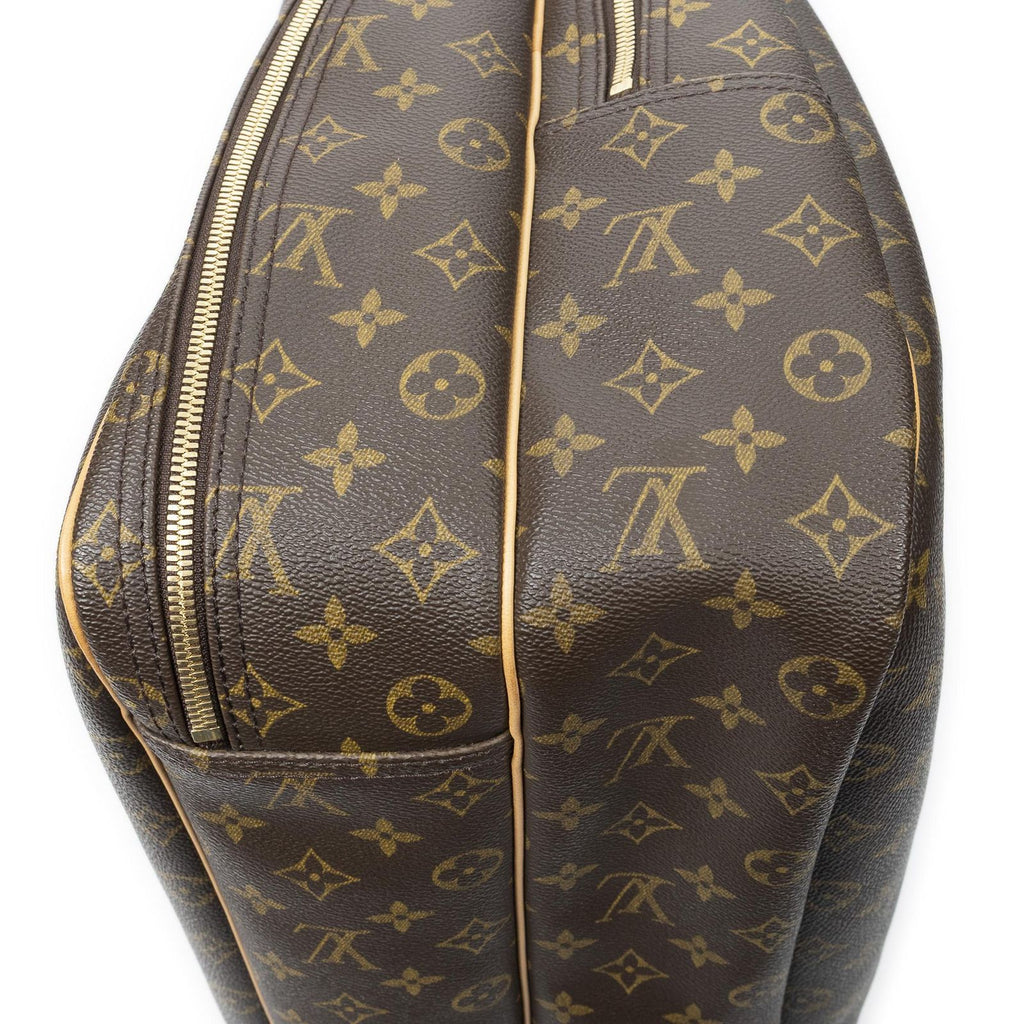 Louis Vuitton Alize Brown Monogram Canvas Messenger — view 8