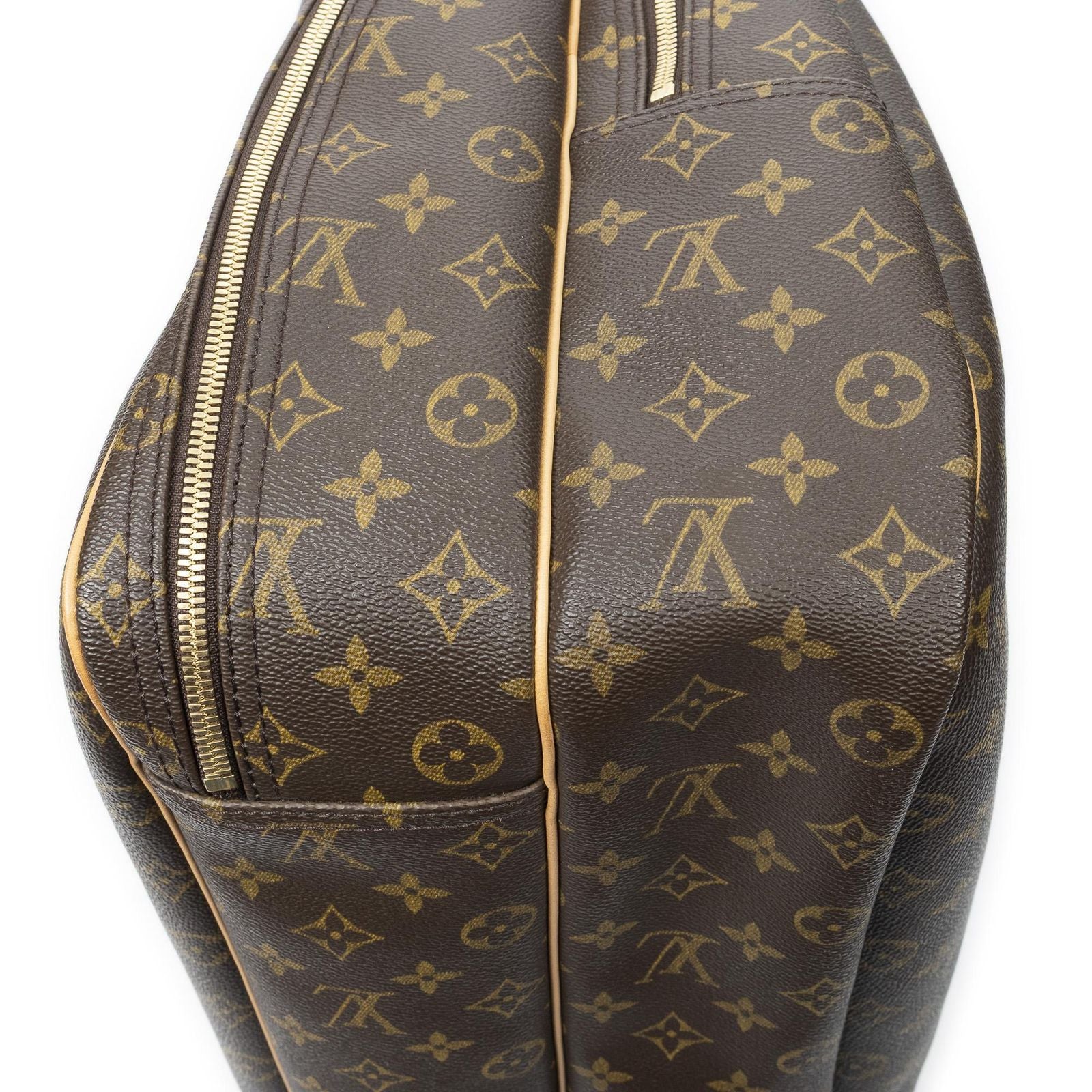 Louis Vuitton Alize Brown Monogram Canvas Messenger — view 8