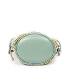 Gucci Small GG Marmont Chain Crossbody Mint Bluesequin Embellished Quilted — view 6