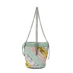 Gucci Small GG Marmont Chain Crossbody Mint Bluesequin Embellished Quilted — view 5