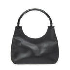 Gucci Bamboo Hobo Black Texture Leather — view 5