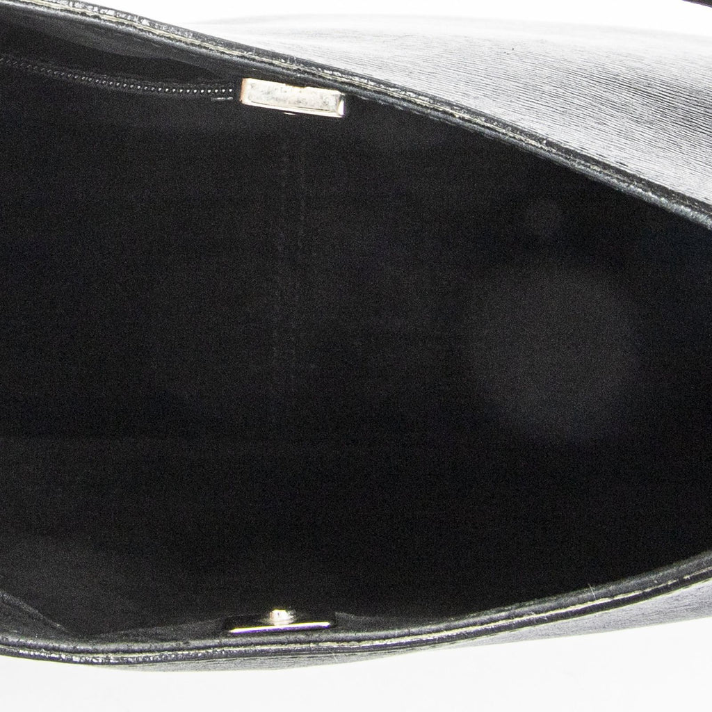 Gucci Bamboo Hobo Black Texture Leather — view 9