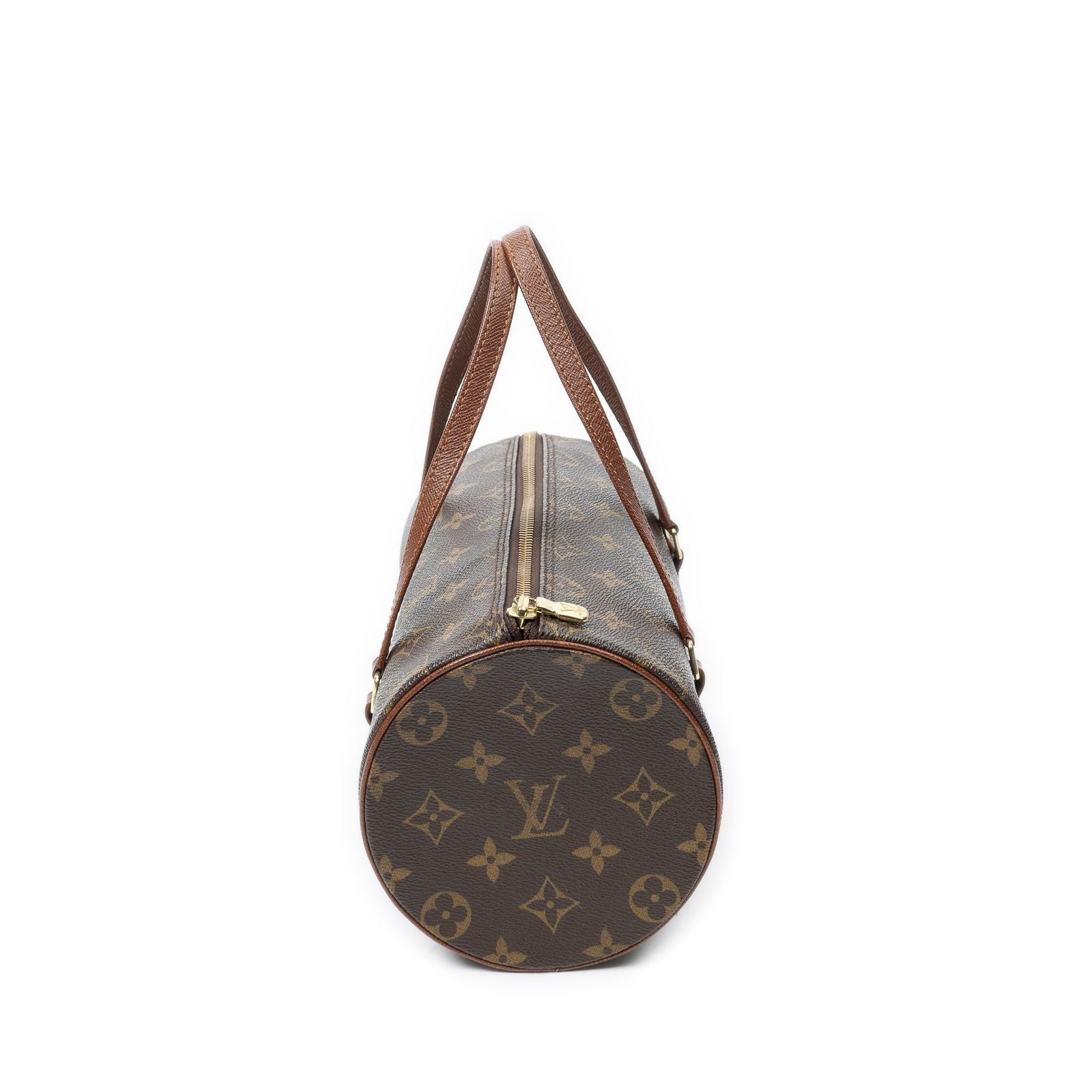 Louis Vuitton Papillon Brown Monogram Canvas Handbag — view 4