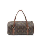 Louis Vuitton Papillon Brown Monogram Canvas Handbag — view 5