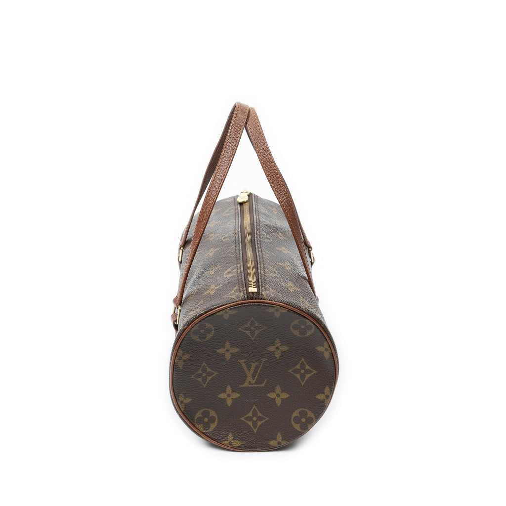 Louis Vuitton Papillon Brown Monogram Canvas Handbag — view 3