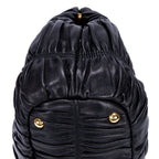 Prada Satchel Black Nappago Full Leather — view 8