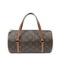 Louis Vuitton Papillon Brown Monogram Canvas Handbag