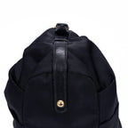 Prada Tessuto Gaufre 2-Way Tote Black Canvas — view 7