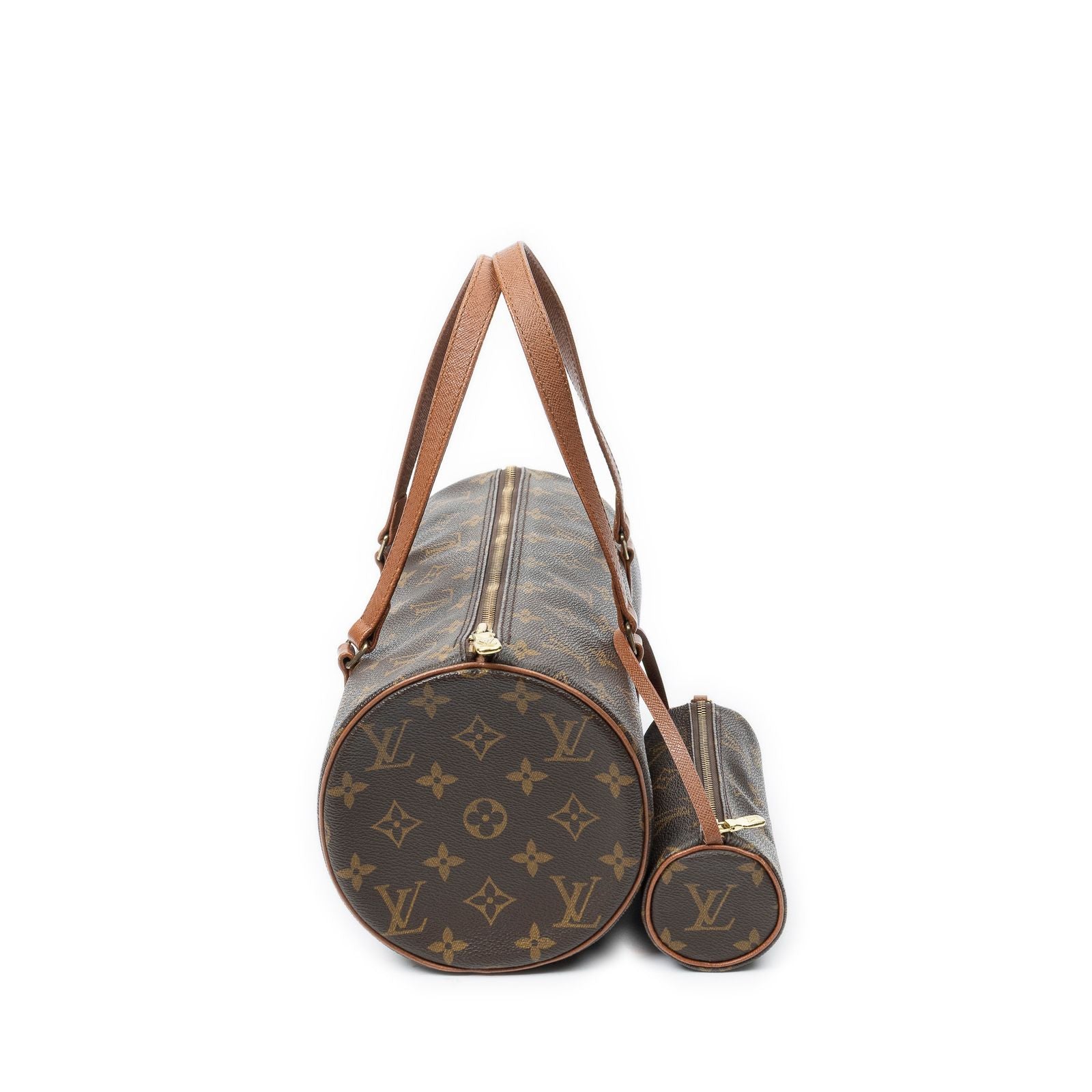 Louis Vuitton Papillon Brown Monogram Canvas Handbag — view 4