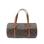 Louis Vuitton Papillon Brown Monogram Canvas Handbag — view 5
