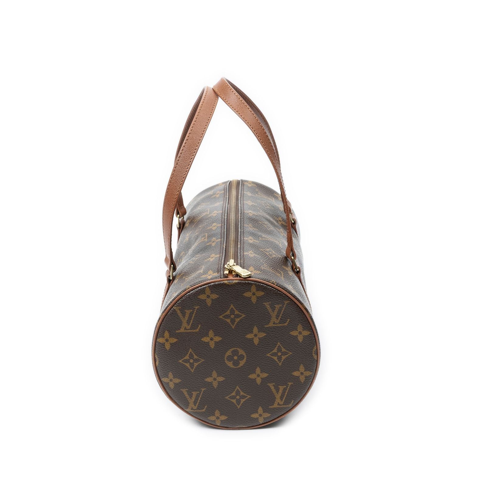 Louis Vuitton Papillon Brown Monogram Canvas Handbag — view 4