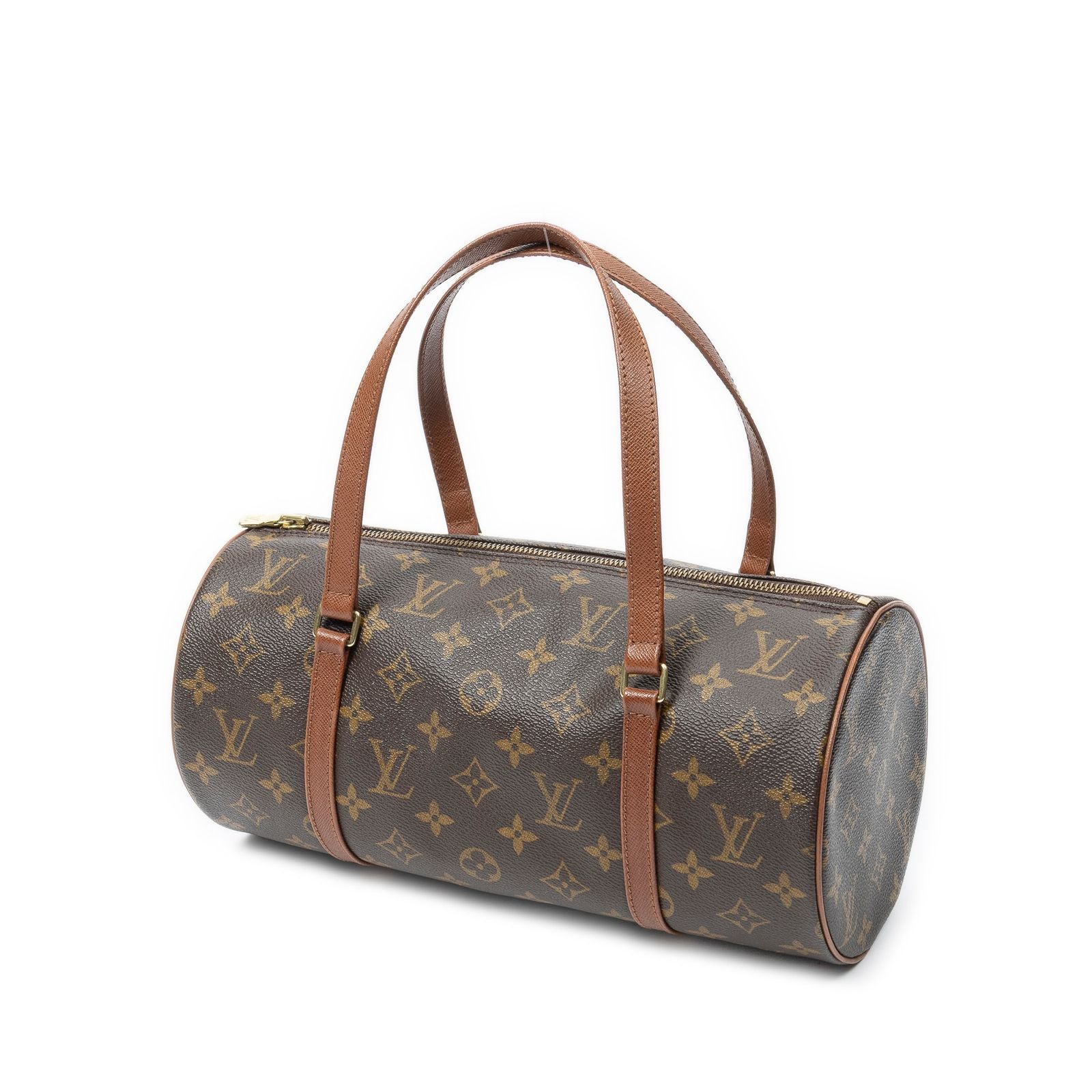 Louis Vuitton Papillon Brown Monogram Canvas Handbag — view 2